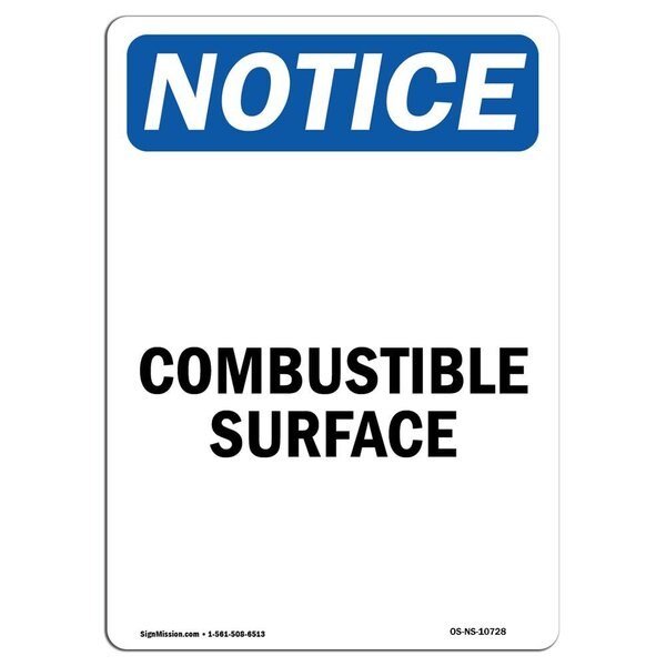 Safety Sign, OSHA Notice, 10